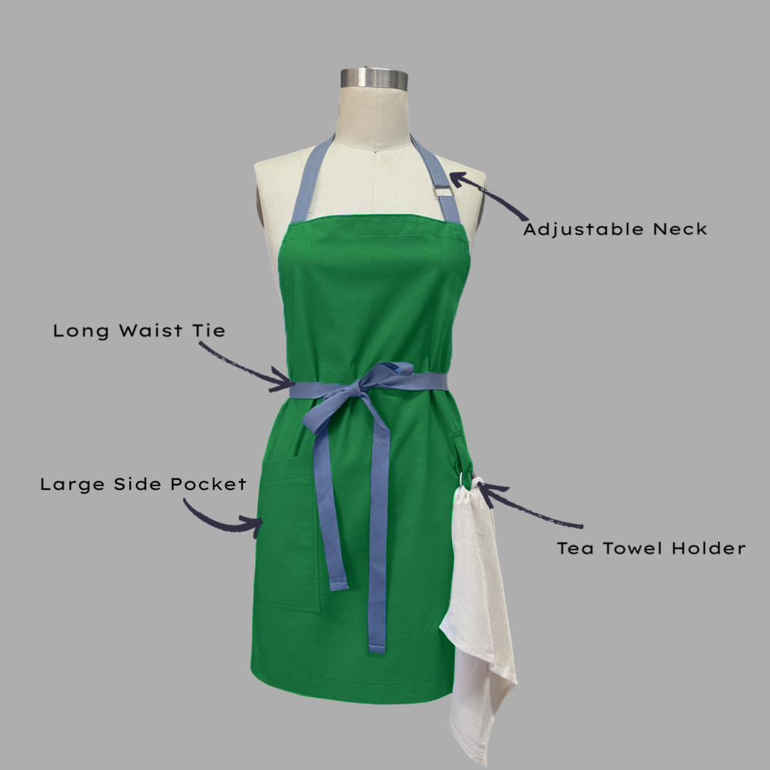 Apron Sea- Cotton Linen - Kids