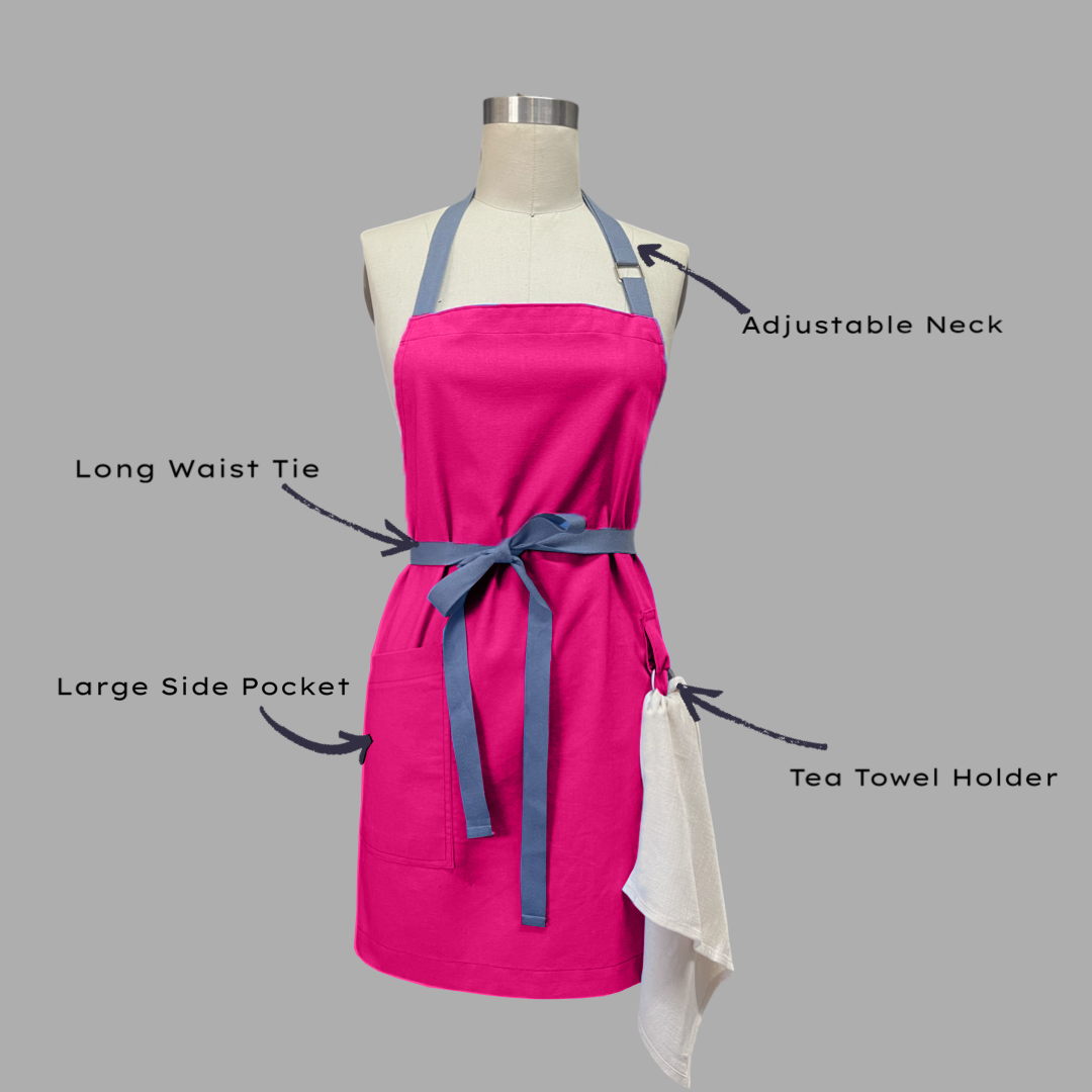 Apron Sea- Cotton Linen - Kids