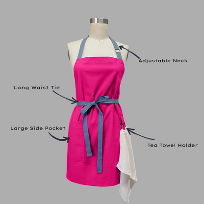 Apron Sea- Cotton Linen - Kids