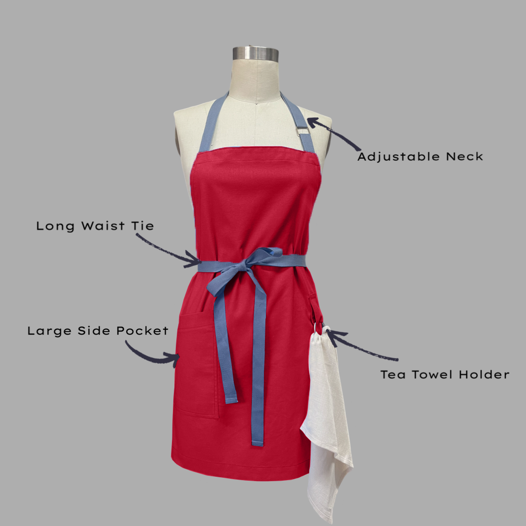 Apron Sea- Cotton Linen - Kids