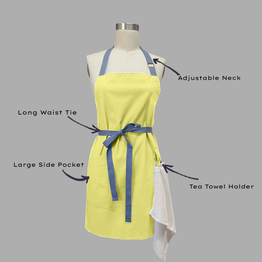 Apron Sea- Cotton Linen - Kids
