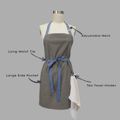 Apron Sea- Cotton Linen - Kids