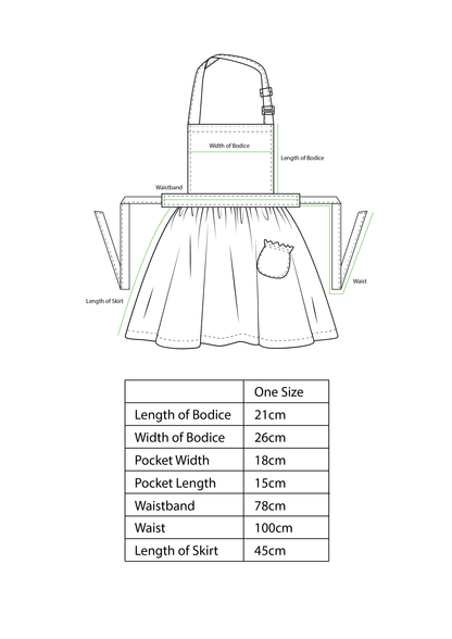 Apron Starry - Australian Made Apron